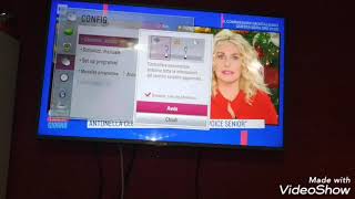 Sintonizzazione automatica tv LG