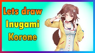 VTuber Artist | Drawing Inugami Korone