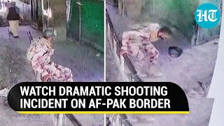 Pak Soldier Runs For Life As Taliban Fighter Stuns Him With Surprise Firing On Afghan Border | Watch