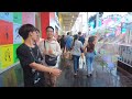 super wet songkran 2023 in siam square and central world bangkok