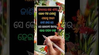 ଜିବନରେ କିଛି ଏମିତି ଲୋକ ମିଲି ଯାଆନ୍ତି||Odia Best Nitibani Motivation#Shorts#Viral#Video#💦💦💦