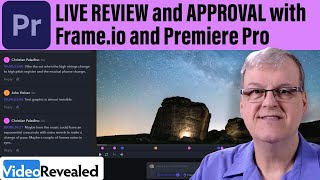 LIVE REVIEW and APPROVAL with Frame.io and Premiere Pro