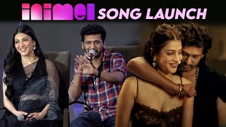 #Inimel Song Launch | Ulaganayagan Kamal Haasan Lyrical | ft. Lokesh Kanagaraj & Shruti Haasan