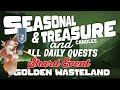 Today’s Season & Treasure Candles and Daily Quests | Golden Wasteland | SkyCotl | NoobMode