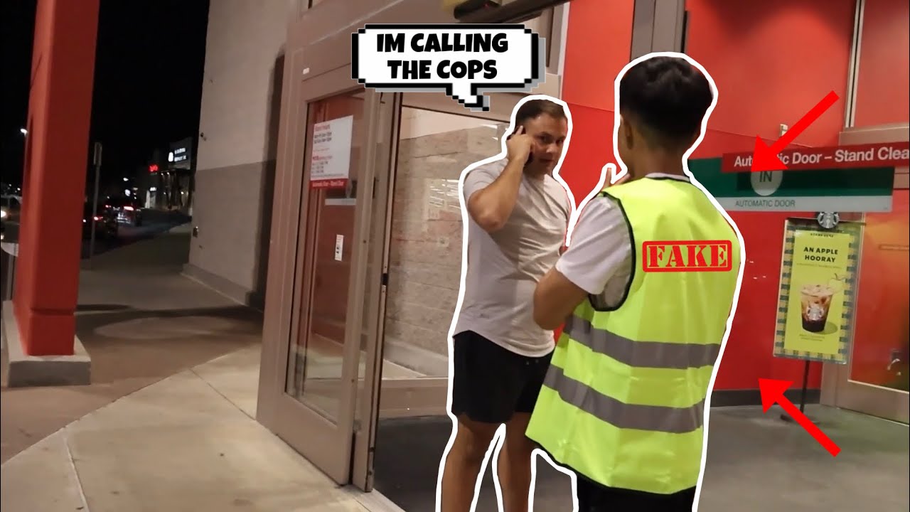 Fake Security Prank Youtube