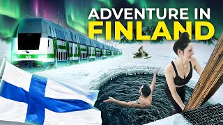 Adventure in Finland - Lapland Express, Santa Claus Village, Ice Bath and Sauna!