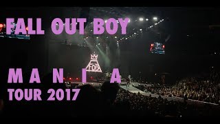 FALL OUT BOY DALLAS MANIA TOUR (concert footage)