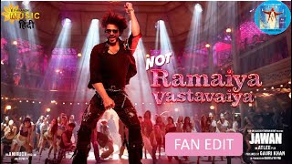 Jawan Not Ramaiya Vastavaiya (Hindi Teaser) Shah Rukh Khan, Atlee, Anirudh, Anandh D, FAN EDIT