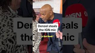Denzel Washington hijacks our Gladiator 2 interview