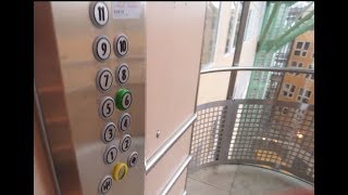 Sweden, Stockholm, Söderhallarna, 2X KONE elevator