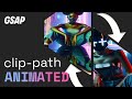 Clip-path Magic: Can we recreate this award-winning effect without three.js?
