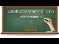 Constructor Chaining in Java with Example.