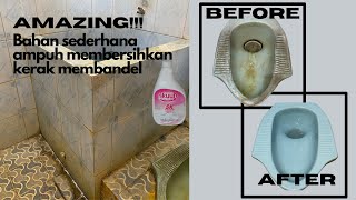 CARA AMPUH!! TIPS MEMBERSIHKAN NODAKERAK KAMAR MANDI DENGAN MUDAH