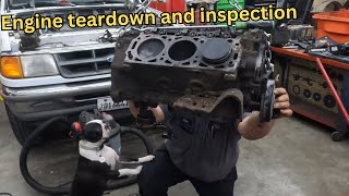 Engine Teardown and diagnosis @I_Do_Cars style! 1997 Ford Ranger 3.0 V6 MISFIRE and caught fire!