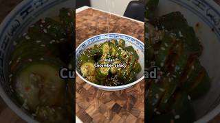 Quick and easy Asian Cucumber Salad 🥒#viral