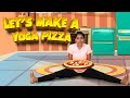 The Pizza Warm Up | Fun Yoga for Kids | Stretch & Make Your Pizza | Yoga Guppy with Rashmi Ramesh