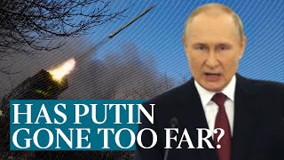 Retired US Lieutenant Colonel says Putin's strikes in Ukraine went too far