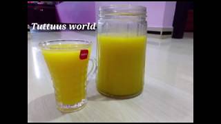 Mango frooti|വെറും 2ചേരുവകൾ കൊണ്ട് കടയിൽ നിന്നും വാങ്ങുന്ന അതേ ടേസ്റ്റിൽ ഫ്രൂട്ടി തയ്യാറാക്കാം|