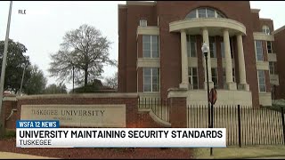 Tuskegee University maintaining security standards