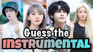 【Kpop Game】#36 Guess the songs with the instrumental #2| 聼伴奏猜歌 #2| KpopWorld