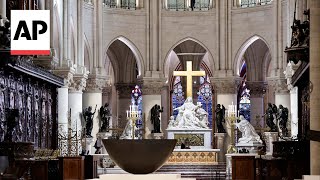 First look inside Notre Dame as it reopens 5 years after devastating fire