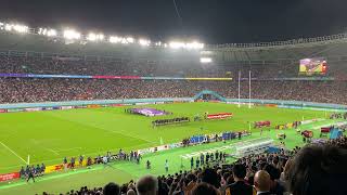 New Zealand vs Wales RWC 2019 Bronze Final National Anthems (Haka)