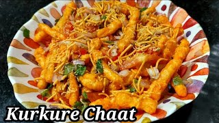 Kurkure Chaat Recipe | Kurkure Bhel Recipe | Time pass Snacks #shorts