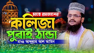 কলিজা ঠাণ্ডা করা সেরা তাফসীর-আব্দুল্লাহ আল আমিনের ওয়াজ - Abdullah Al Amin waz | আব্দুল্লাহ আল আমিন