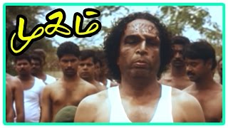 Mugam Tamil Movie | Scenes | Nasser rejected at army selection | Manivannan teases Nasser