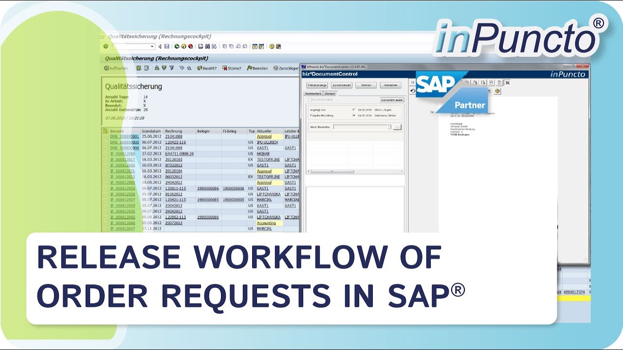 Release Workflow Of Purchase Orders In SAP - YouTube