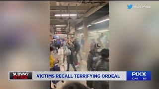 Victims recall terrifying Brooklyn subway shooting