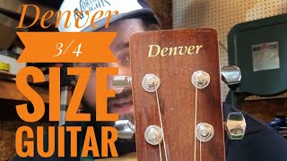 Denver guitar  DD34-NAT review