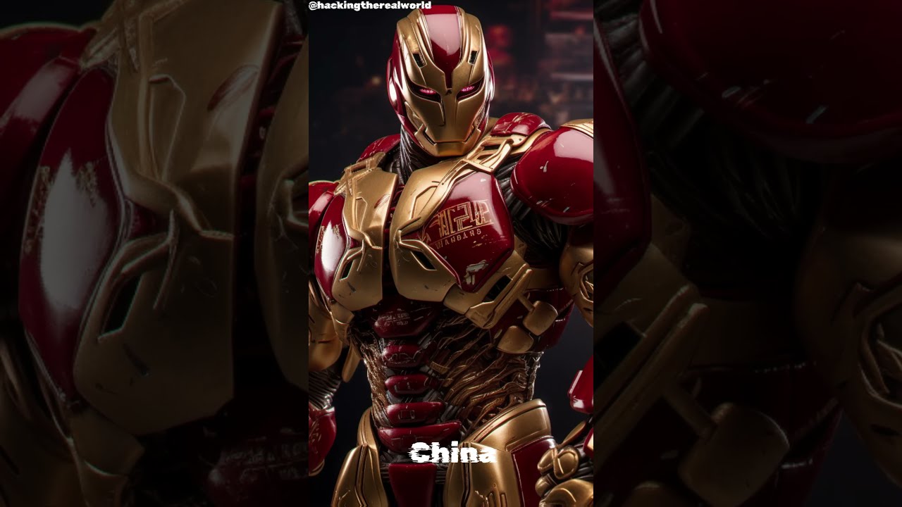 Countries as boxing robots from Real Steel Part 5 #shorts #shortsvideo #short #ai #realsteel