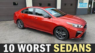 10 Used Sedans to AVOID - Here is Why !!