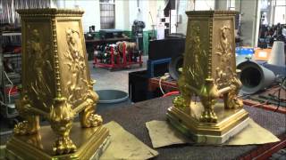 Wadsworth Atheneum Historic E.F. Caldwell Lighting Fixtures Restoration