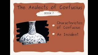China Literature The Analects of Confucius / Afro-Asian Literature