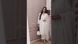 white kurta set form meesho #shorts