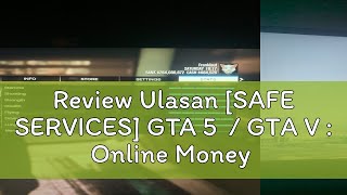 Review Ulasan [SAFE SERVICES] GTA 5  / GTA V : Online Money Services | Level | Package | FREE PACK