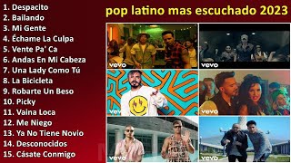 pop latino mas escuchado 2023-2023 ~ Sus Mejores Éxitos