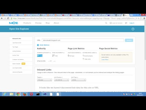 domain authority and page authority check domain authority and page authority check