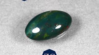 Zodiac Gems - Semi Precious Gemstone - Bloodstone (21.87ct.)