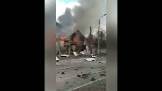 Уничтоженная российская техника в Гостомеле. Видео местных жителей