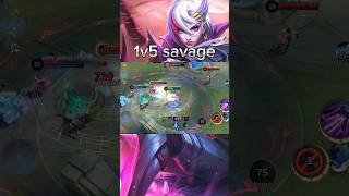 1v5 savage🔥💀 Moscov🥶 #mlbb #edit #mobilelegends #games #montage #savagemobilelegends #