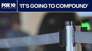 Air traffic controllers working without pay leads to travel woes | FOX 10 Phoenix