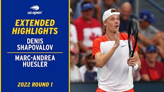 Denis Shapovalov vs. Marc-Andrea Huesler Extended Highlights | 2022 US Open Round 1