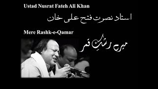 "Mere Rashke Qamar" Song With Lyrics | Nusrat Fateh Ali Khan | Remix version