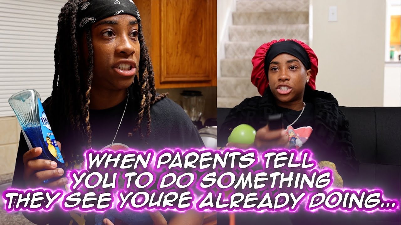 When Your Mom Tells You To Do Something Youтащre Already Doing ёяшв Pt 2