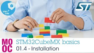 STM32CubeMX basics: 01.4 Introduction - STM32CubeMX installation