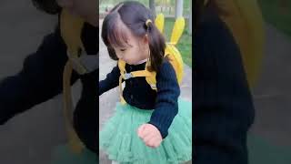 老大 也太可爱了吧！#家有萌娃 #人类幼崽 #骗你生女儿系列