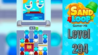 Sand loop level 294 hard level Walkthrough Solution